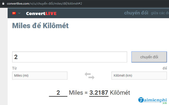 1 mile bằng bao nhiêu km? 1 mile bằng bao nhiêu km?