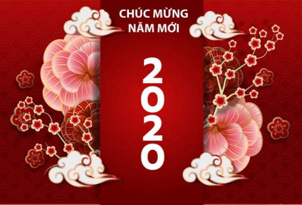 Hình chúc mừng năm mới 2020 đẹp nhất