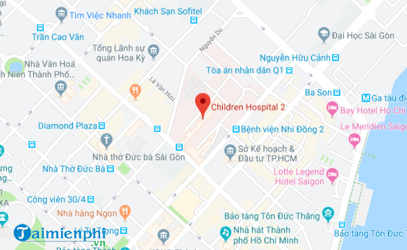 Bệnh viện Nhi Đồng 1, Nhi Đồng 2 TP. HCM