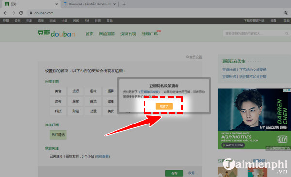 cach tao tai khoan douban dang ky nick 7