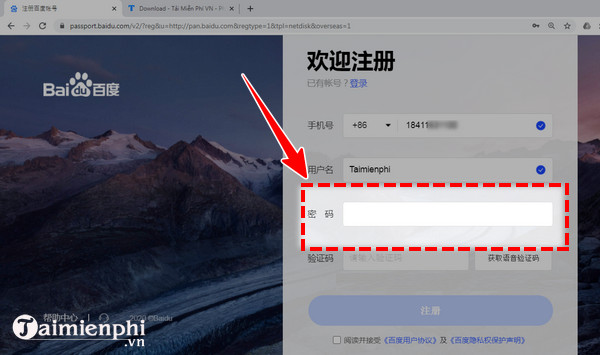 Cách tạo tài khoản Baidu, đăng ký không cần số điện thoại Trung Quốc
