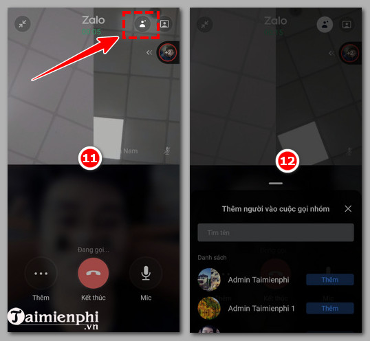 Cách gọi video nhóm Zalo trên điện thoại Android, iPhone
