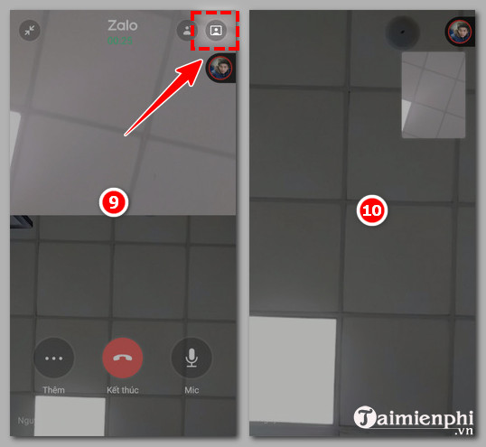 cach goi video nhom zalo tren dien thoai android iphone 8