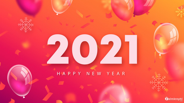 Hình ảnh chúc mừng năm mới 2021 Tân Sửu