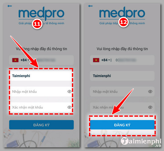 Cách đăng ký trực tuyến với MedPro