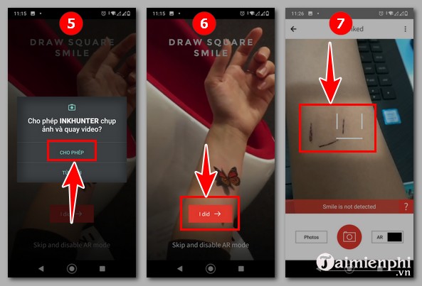 Hướng dẫn xăm hình bằng InkHunter
