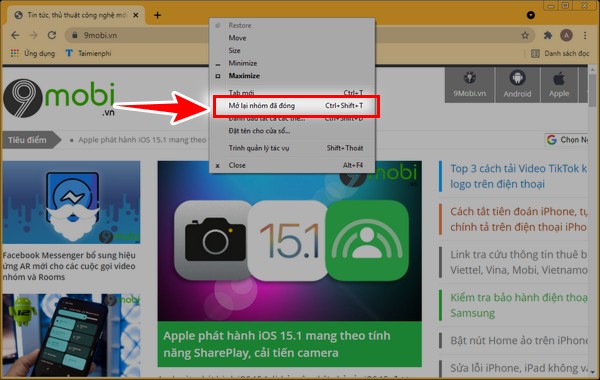 How to use groups tab on google chrome 17