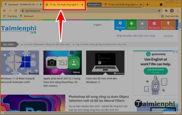 How to create new tabs in Google Chrome