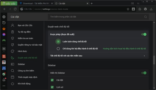 Che do ban dem Google Chrome