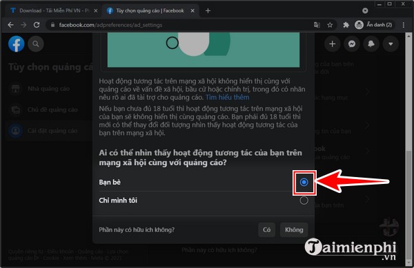 Cach tat binh luan tren Facebook 2021 1