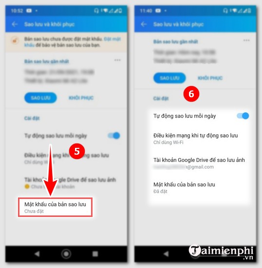 cách khôi phục tin nhắn zalo trên Android