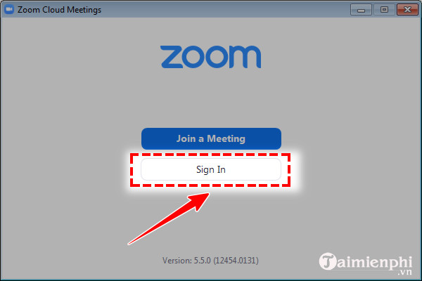 Cách tạo tài khoản ZOOM Cloud Meetings trên máy tính