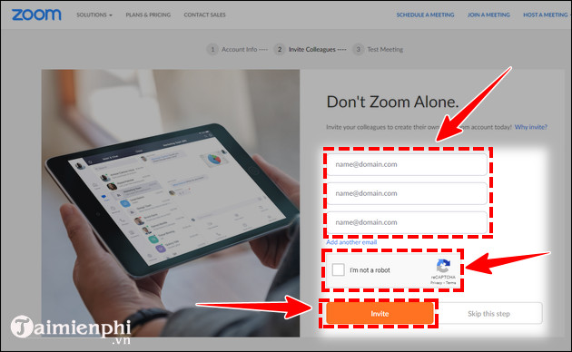 Cách tạo tài khoản ZOOM Cloud Meetings trên máy tính