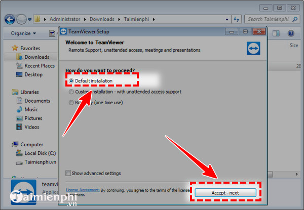 how to install teamviewer 15