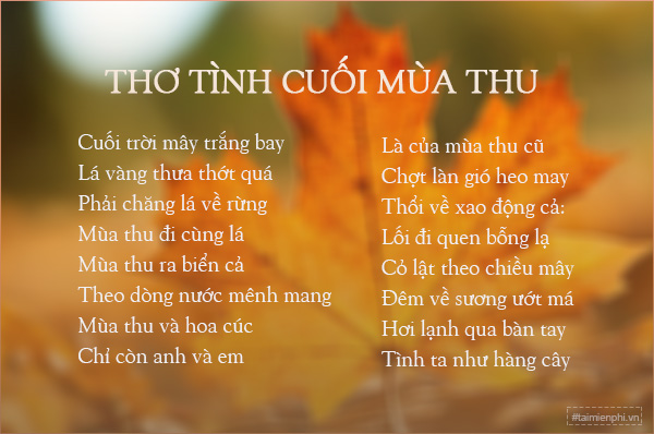 tho ve hoa