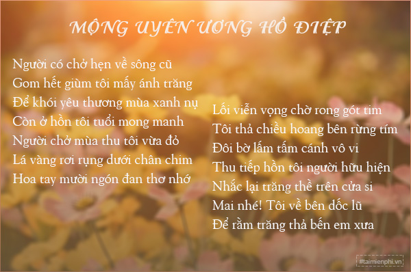 Tho tinh xuan quynh