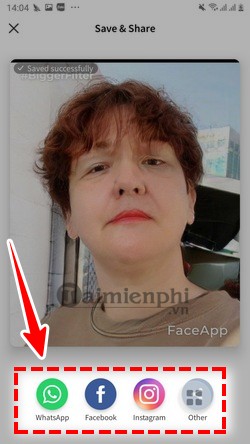 how to use faceapp to switch