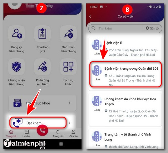 cach dung ung dung so suc khoe dien tu