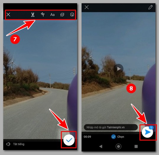 cach gui file qua zalo tren android