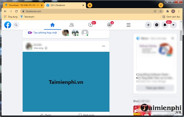 Cach dang dong trang thai tren Facebook