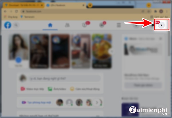 Cach an ban be tren Facebook