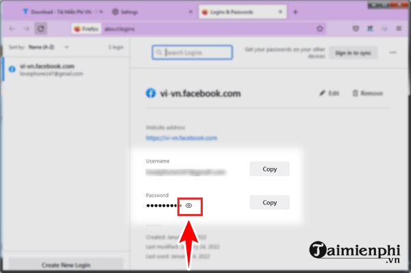 How to see Facebook password when you know it on the web