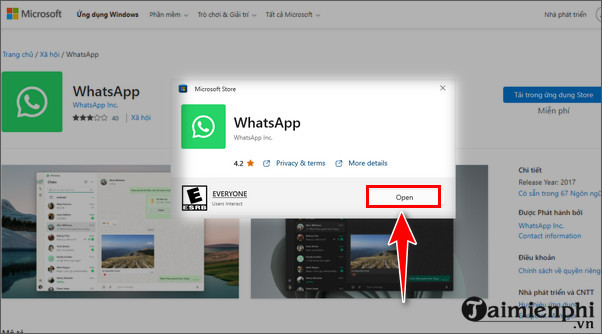 tai whatsapp cho may tinh win 11