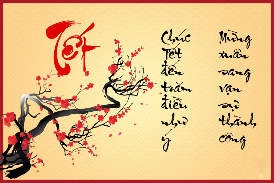 Cach lam thiep chuc mung nam moi 2023 don gian