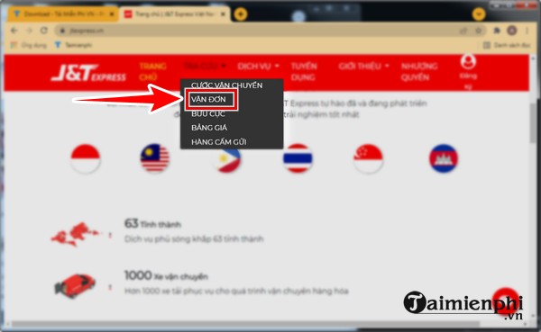 Cách định vị J&T Express, tra cứu đơn hàng J&T Express