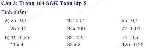Toan lop 4 trang 163