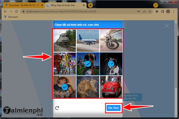 zalo web dang nhap online