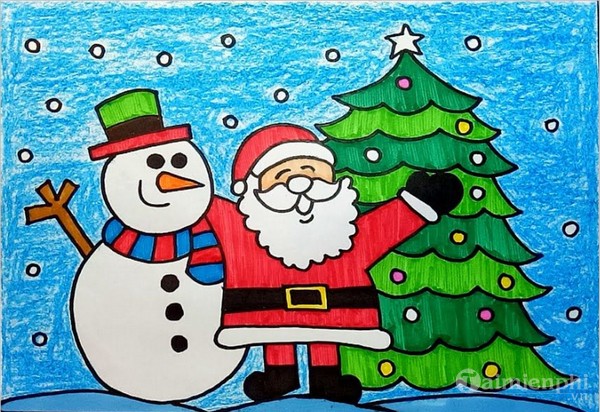 Cách vẽ tranh Giáng sinh Noel đơn giản - Tốp 10 Dẫn Đầu Bảng Xếp Hạng Tổng  Hợp Leading10