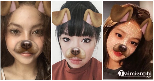 Filter Instagram mat na trang