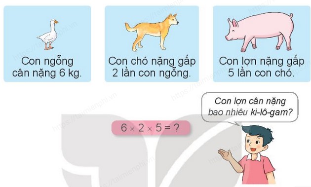 Giải bài tập trang 111, 112 SGK Toán 3 Tập 1, sách Kết nối tri thức với cuộc sống 22 vo bai tap toan lop 3 tap 2 trang 22