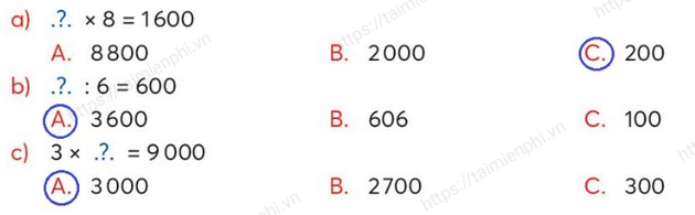 Vo bai tap Toan lop 3 tap 2 trang 34