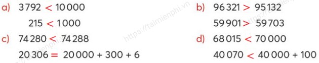 Giải bài tập trang 56, 57 SGK Toán 3 Tập 2, sách Chân trời sáng tạo 12 Vo bai tap Toan lop 3 trang 56 bai 131