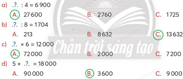 Giai bai tap Toan lop 3 trang 66