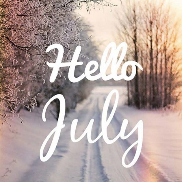 Hình ảnh đẹp tháng 7, hello July, ảnh bìa tháng 7