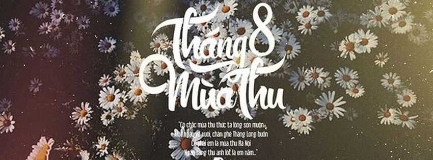 Tuyen tap anh bia Facebook chao thang 8 dep