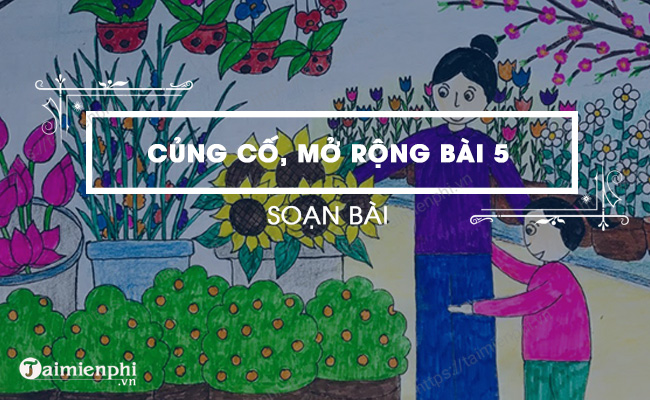 soan bai cung co mo rong bai 5 ngu van lop 7 