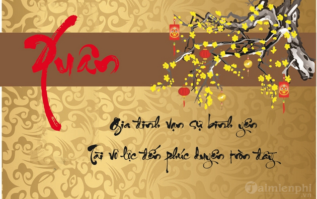 mau chu thu phap dep