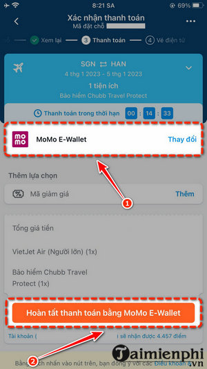 dat ve may bay gia re tren mang