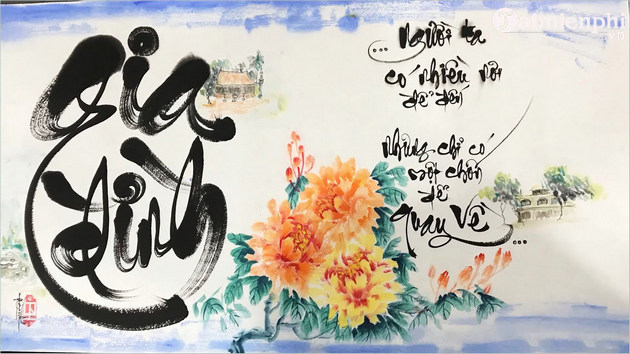chu thu phap dep