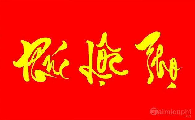 chu thu phap dep tet