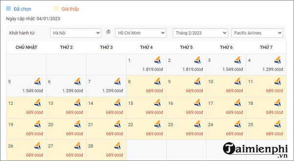gia ve may bay ha noi sai gon jetstar