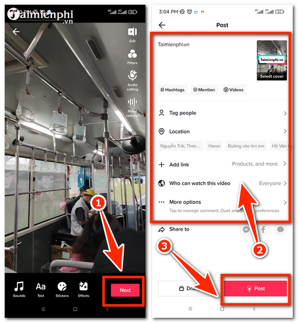 Cach choi tiktok len xu huong