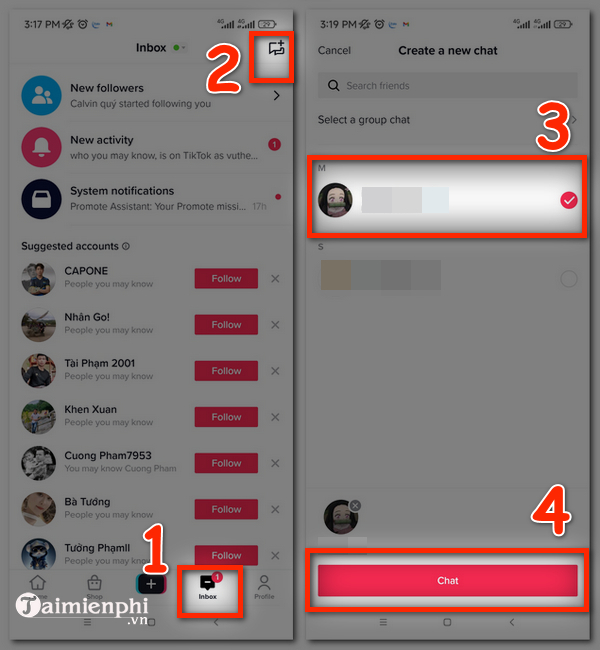 Cach su dung video tren TikTok