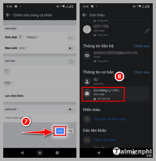 Cach tat thong bao sinh nhat tren Facebook tren may tinh