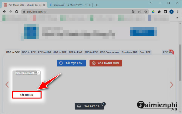 Nhấn vào ảnh để phóng to Chuyen PDF sang Word