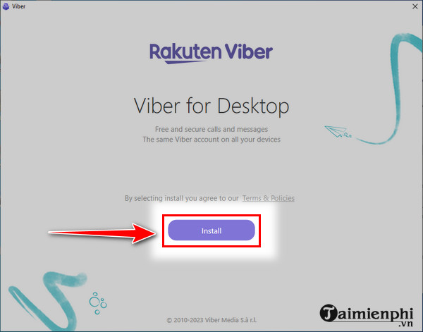 Dang nhap Viber tren may tinh khong can dien thoai